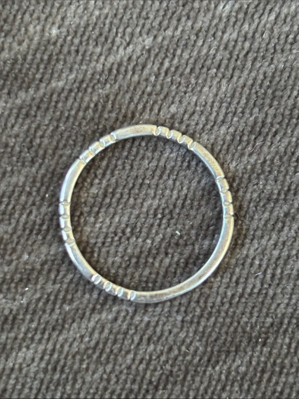 .925 STACKING RING Real solid Sterling Silver Fine Jewelry Y2K Vtg 2000s